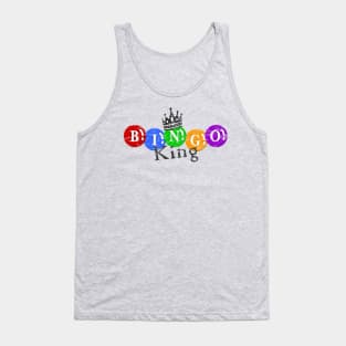 Bingo King BINGO LOVER Senior Funny Bingo Night Tank Top